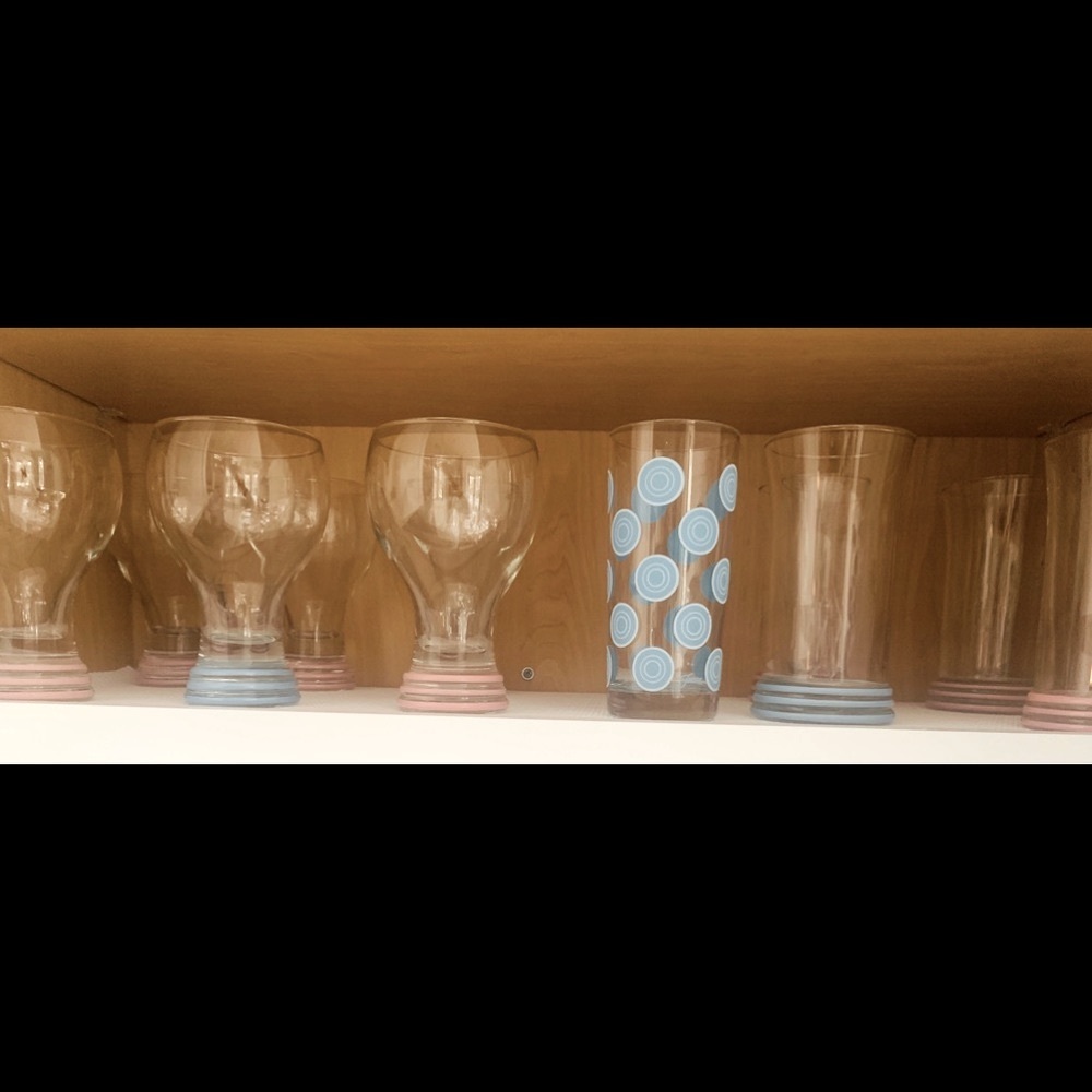 Fiestaware glasses (variety)